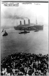 Departure of the IMPERATOR, June 25, 1913 LCCN2003666611