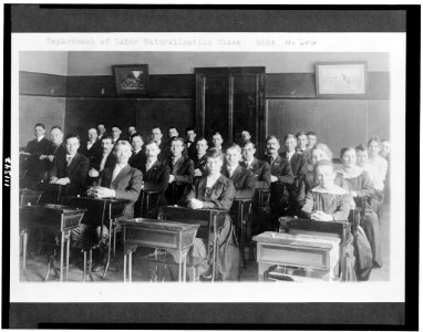 Department of Labor naturalization class LCCN94507480