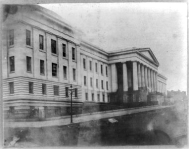 Dept. of Interior, south face and portico, Doric LCCN2009630831