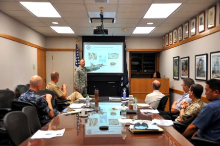 Deputy assistant secretary of the Navy (Environment) visits JBPHH 140915-N-IU636-049