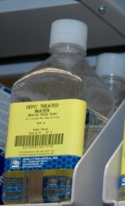 Depc treated water