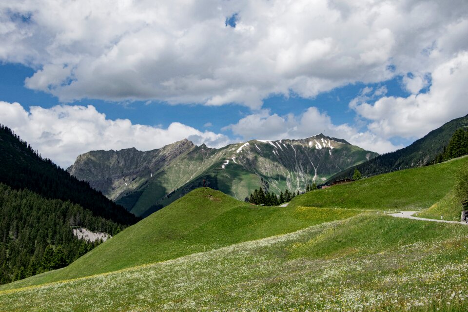 Landscape mountains austria