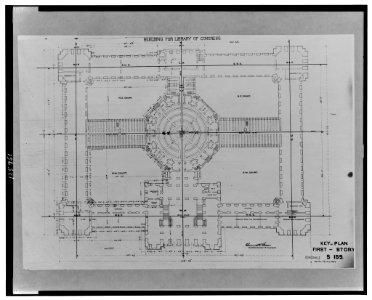 Design for Jefferson Building LCCN00651476