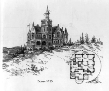 Design no. 25. Stone mansion LCCN2002715883
