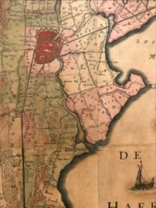 Detail 3 Hoogheemraadschap Rijnland map, 2nd edition, 1687