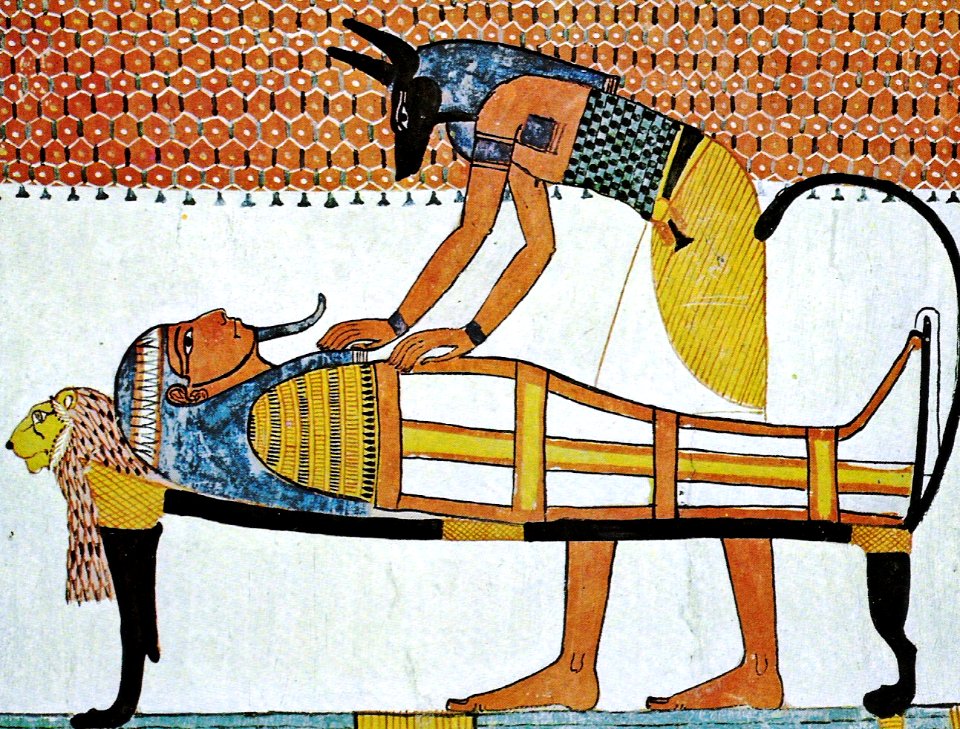 Detail aus dem Grab des Sennedjem2