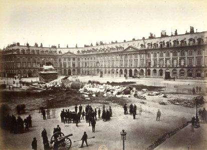 Destruction de la colonne Vendôme