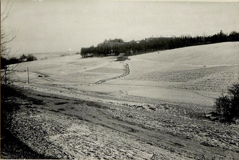 Detail am nördl.Schlachtfeld von Pilica.Oesterr.Schützengräben und Schlosspark. (BildID 15538060)