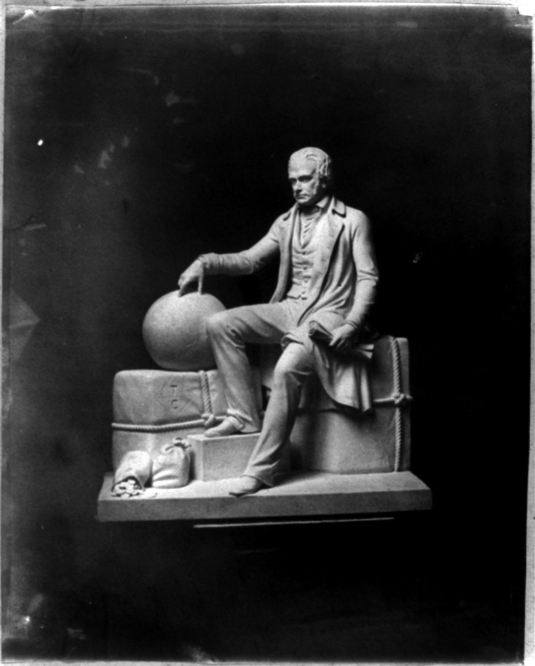 Detail of Progress of Civilization east pediment of the senate wing, U.S. Capitol LCCN2009631432