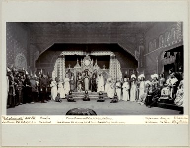 Det otroligaste, Svenska teatern 1901. Föreställningsbild - SMV - H14 014