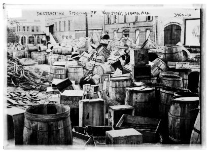 Destruction- $150,000.00 of whiskey, Girard, Ala. LCCN2014702579