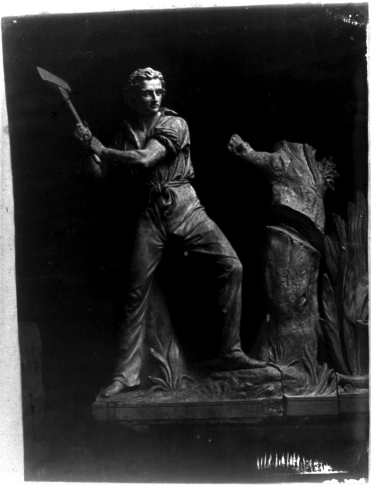 Detail of Progress of Civilization, east pediment of the Senate wing, U.S. Capitol LCCN2009631436
