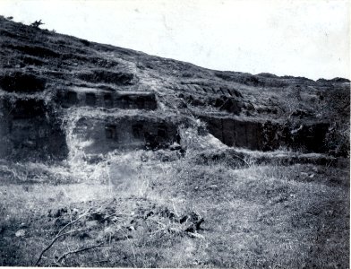Det skulpterade berget vid Samaipata. Se även 71-35-7. Samaipata. Bolivia - SMVK - 0072.0075