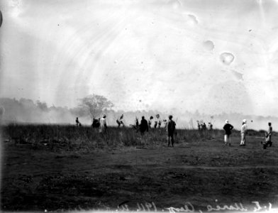 Det brinner på stäppen. S-te Marie de Marovoay. Madagaskar - SMVK - 021933