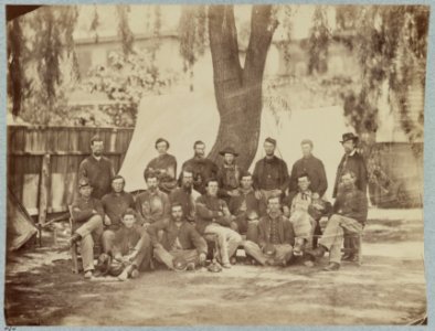 Detachment U.S. Engineers, Petersburg, Va., April, 1865 LCCN2013648499