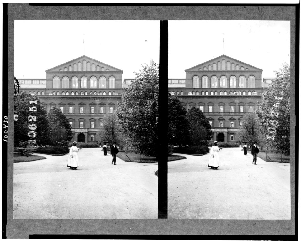 Detail of exterior of Old Pension Office Building, Washington, D.C. LCCN90712361