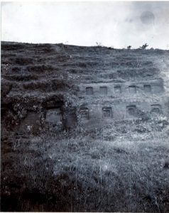Det skulpterade berget vid Samaipata. Se även 71-35-7. Samaipata. Bolivia - SMVK - 0072.0074