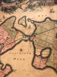 Detail 4 Hoogheemraadschap Rijnland map, 2nd edition, 1687