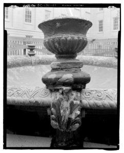 Detail courtyard west fountain 201455pu photo