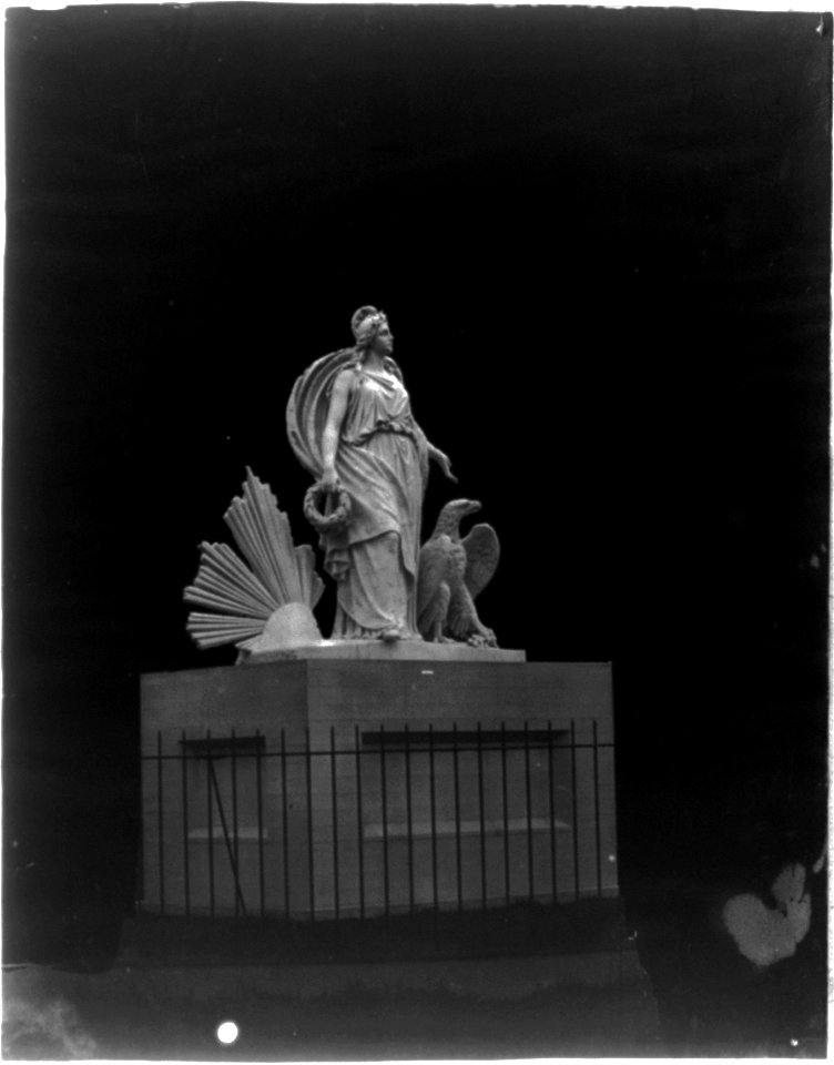 Detail of Progress of Civilization east pediment of the Senate wing, U.S. Capitol LCCN2009631435