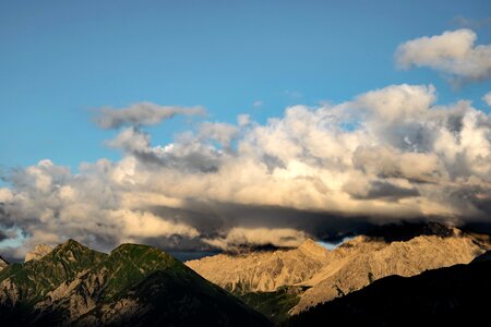 Mountains heaven sky
