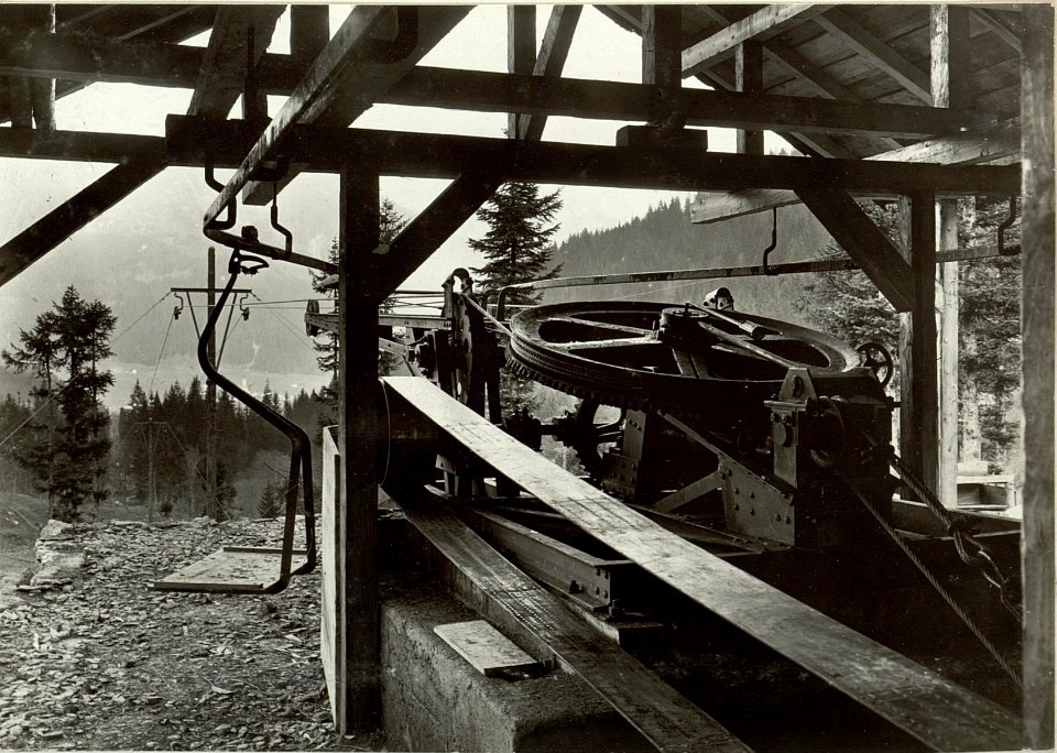 Detailbild der Drahtseilbahn. (BildID 15463141)