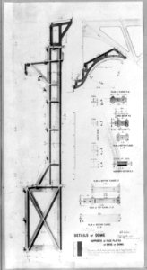 Details of dome, supports of face plates of base of dome LCCN2002717969