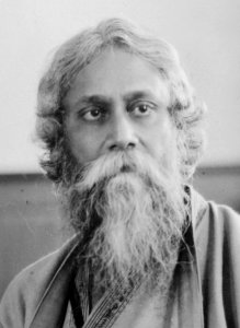 Detail, Rabindranath Tagore, full-length portrait, seated, facing front LCCN99403031 (cropped) photo