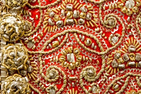 Detalj av broderiet - Livrustkammaren - 86755
