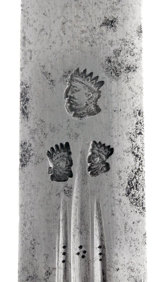 Detalj klingstämpa - Livrustkammaren - 5355