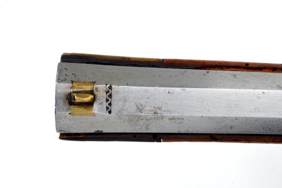 Detalj korn hjullåsstudsare - Livrustkammaren - 57736