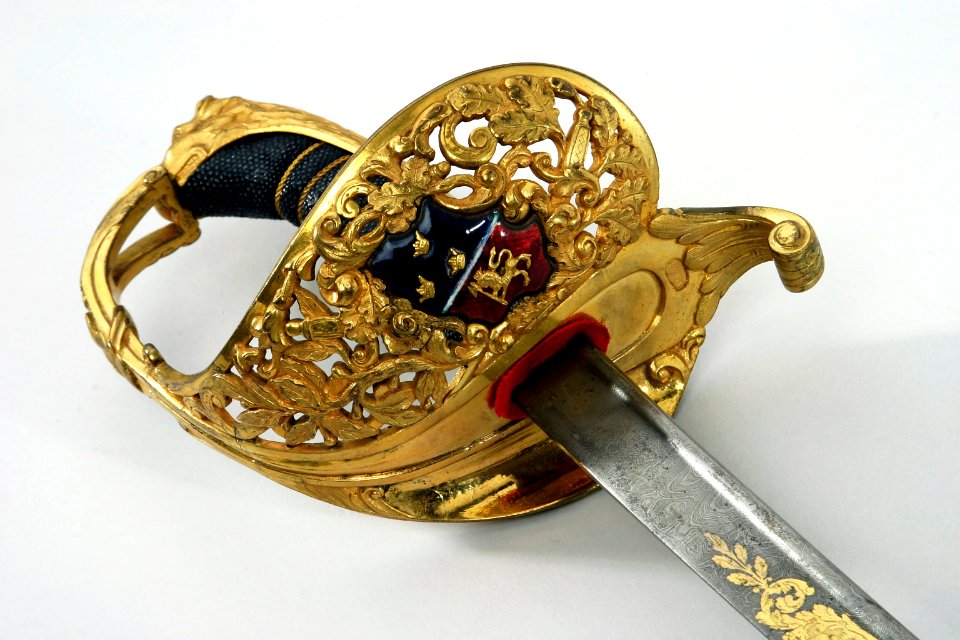 Detalj sabelfäste - Livrustkammaren - 13932