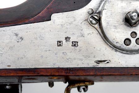 Detalj låsstämplar hjullåsstudsare - Livrustkammaren - 32057