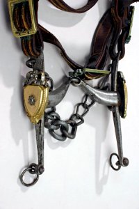 Detalj, huvudlag, stångbetsel - Livrustkammaren - 25579