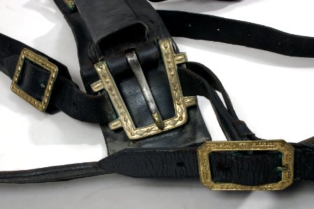 Detalj, ryggstycke - Livrustkammaren - 34148