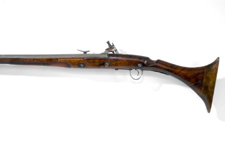 Detalj stock snapplåsbössa, v sida - Livrustkammaren - 49174