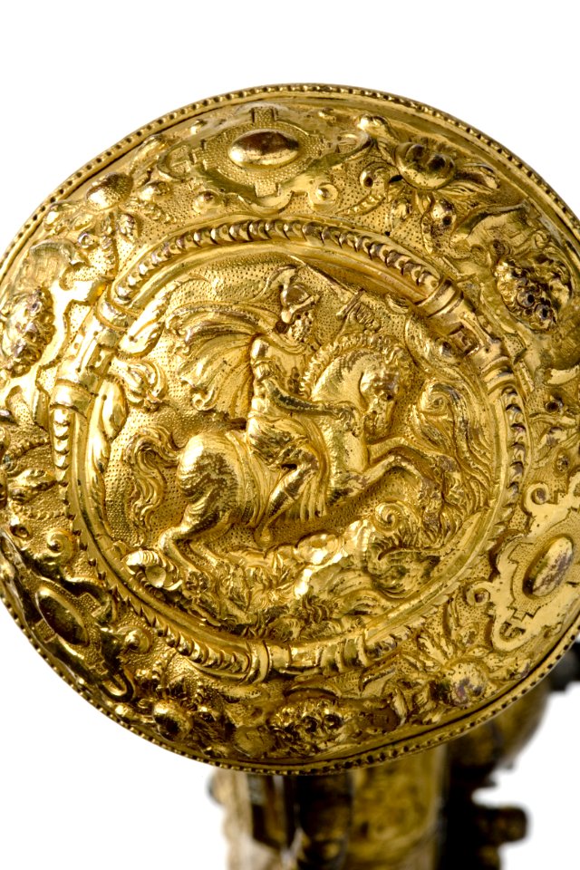 Detalj,Hjullåspistol Braunschweig - Livrustkammaren - 8197