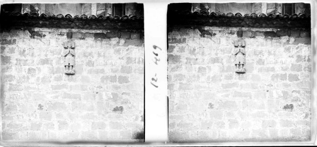 Detall arquitectònic d ' un mur