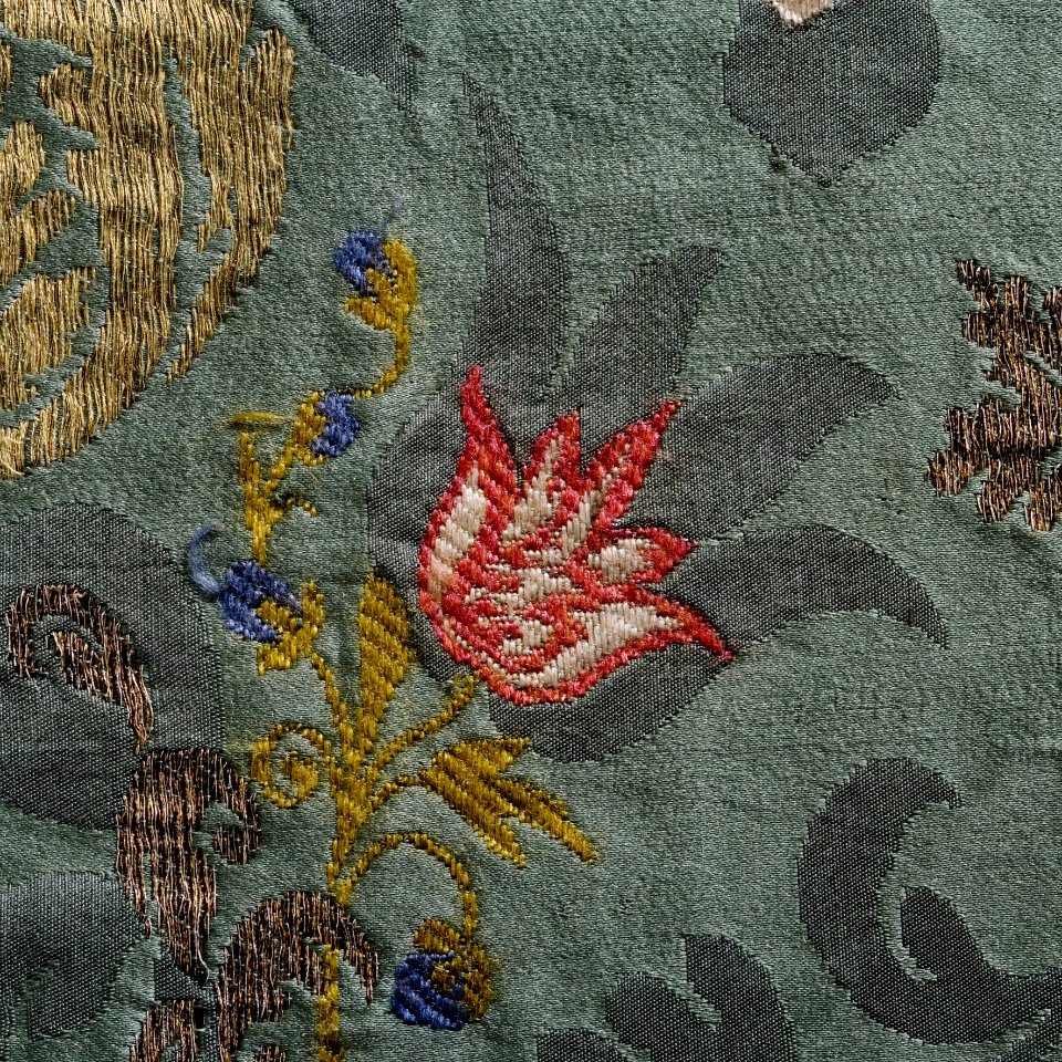 Detalj, Handarbetspåse - Livrustkammaren - 25147