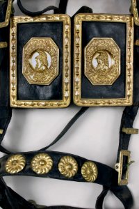 Detalj, huvudlag, skygglappar - Livrustkammaren - 51264