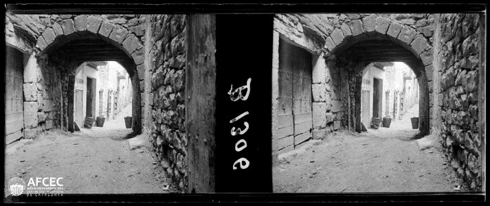 Detall d'un carrer de Guimerà
