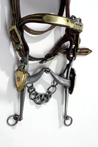 Detalj, huvudlag, stångbett - Livrustkammaren - 85501
