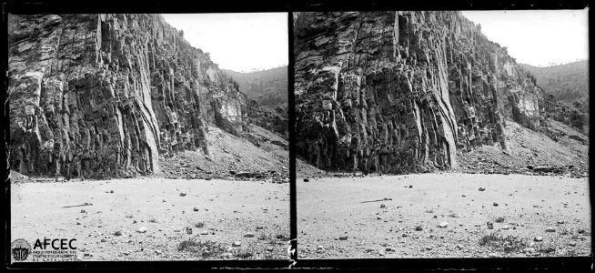 Detall d'una pedrera (AFCEC VINTRO B 00124)