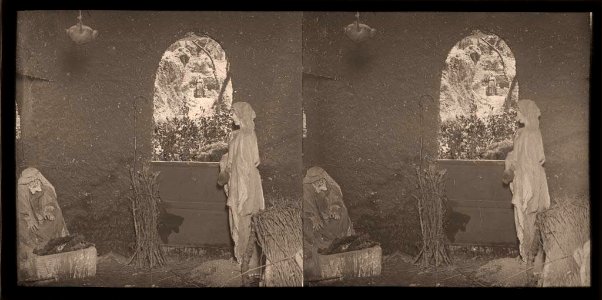 Detall d'un pessebre (AFCEC BORDAS X 063)