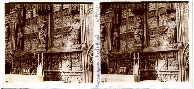 Detall de l'Altar Major de la catedral de Tarragona