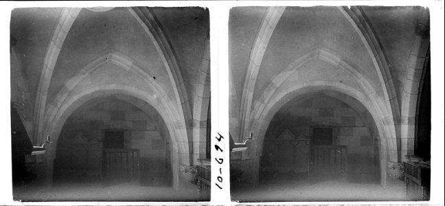 Detall del cor de l'església d ' Alella