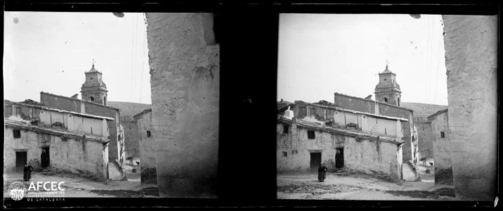 Detall del poble de Peníscola