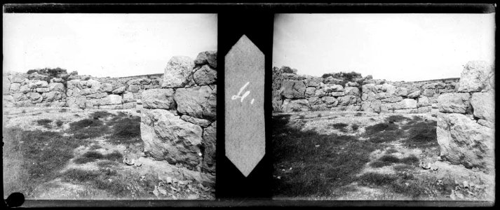 Detall del jaciment arqueològic d'Empúries