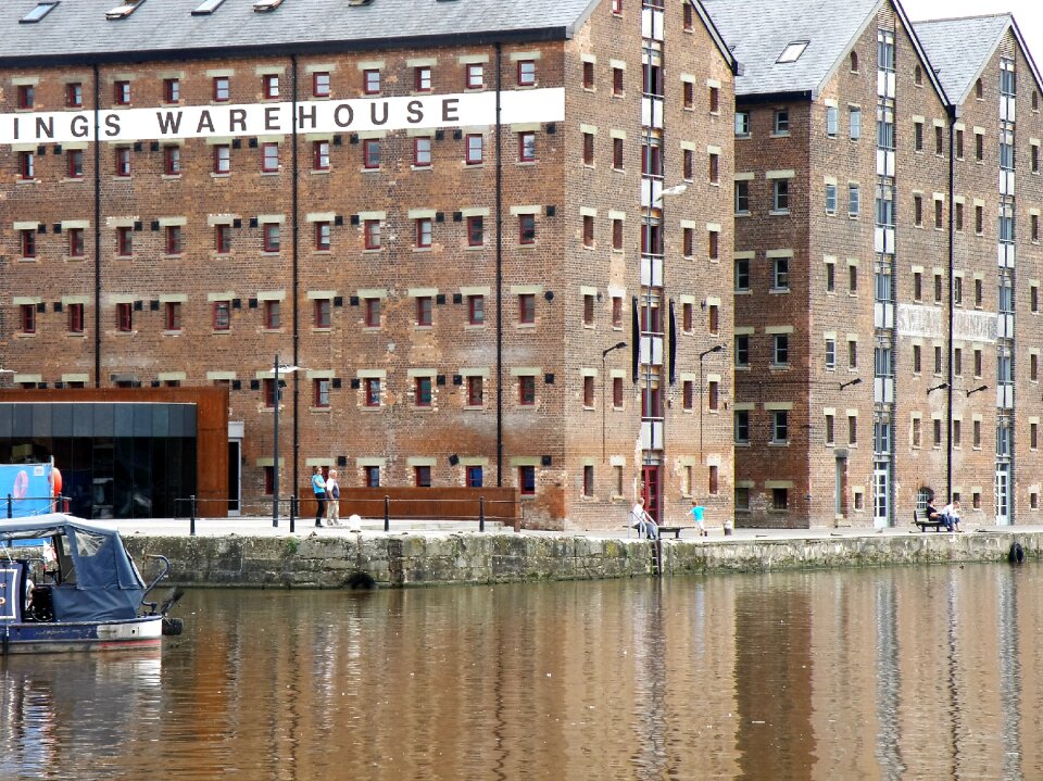 Warehouse quay river