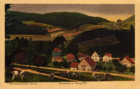 Detmold, Nordrhein-Westfalen - Berlebeck und Hangstein (Zeno Ansichtskarten)
